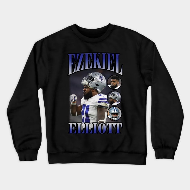 BOOTLEG EZEKIEL ELLIOTT VOL 2 Crewneck Sweatshirt by hackercyberattackactivity